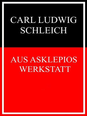 cover image of Aus Asklepios' Werkstatt